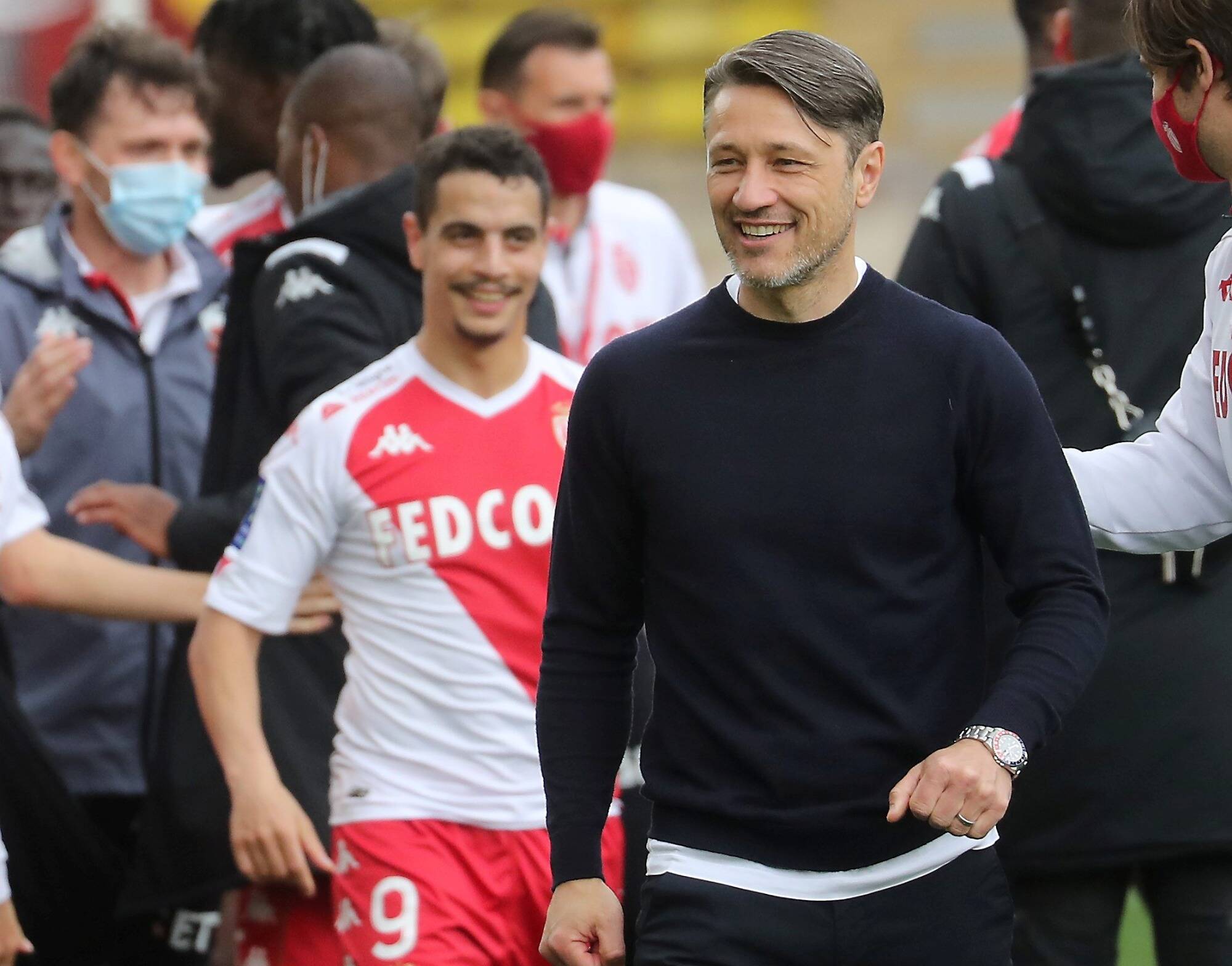 "On ne peut toujours pas parler du titre", estime Niko Kovac, le coach de l'AS Monaco