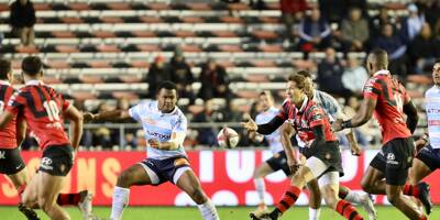 Le Racing mène 9-6 face au RCT à la mi-temps au stade Mayol