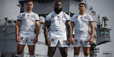 Un hommage au Charles-de-Gaulle: le RCT dévoile son maillot extérieur pour la saison 2025-2026