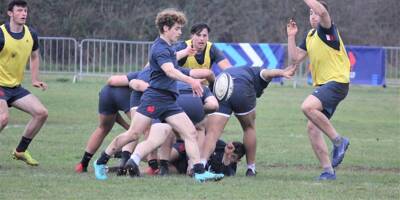 Rugby: l'équipe de France U18 impressionne face à l'Angleterre U18 à Saint-Raphaël (28-5)
