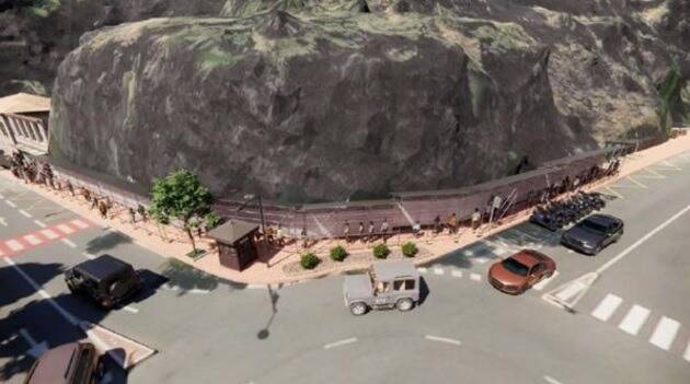 Des travaux débutent à Monaco pour sécuriser le glacis du Palais princier surplombant la place d'Armes