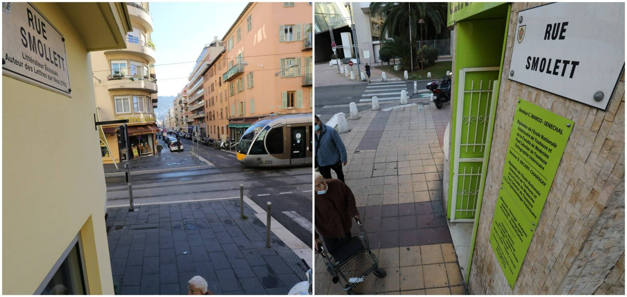 Après des années de débat, les Niçois rétablissent le double L de la rue Smollett