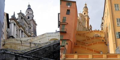 PHOTOS. Après un an de travaux, la rampe Saint-Michel retrouve toutes ses couleurs à Menton