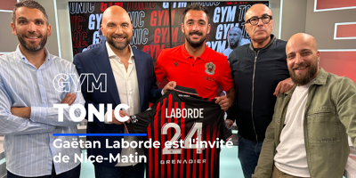 Gaëtan Laborde, attaquant de l'OGC Nice, est l'invité exceptionnel de la 50e émission de Gym Tonic