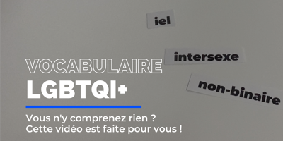 "Iel", "non-binaire", "LGBTQI+"... Vous n'y comprenez rien? Cette vidéo est faite pour vous