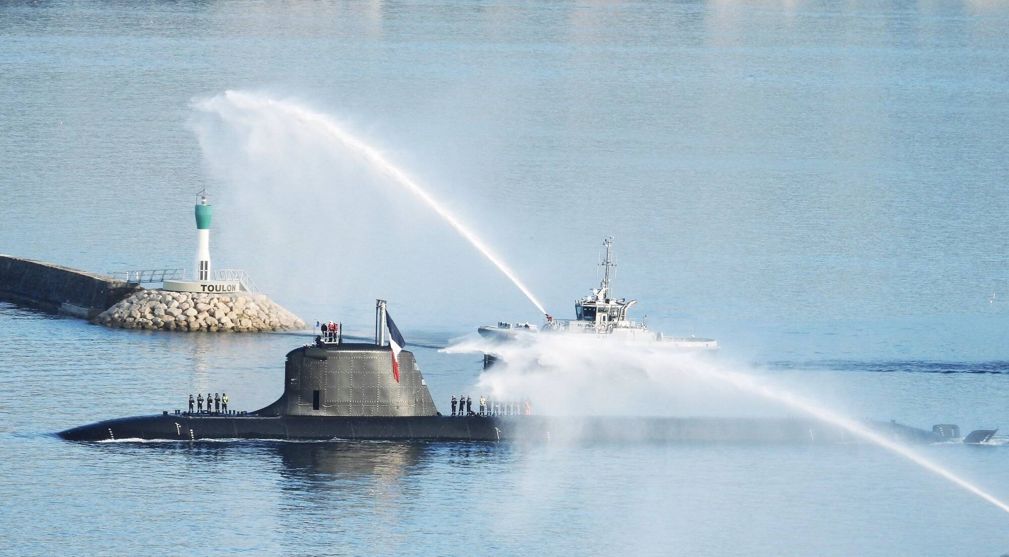 Un nouveau sous-marin nucléaire arrive dans la rade de Toulon