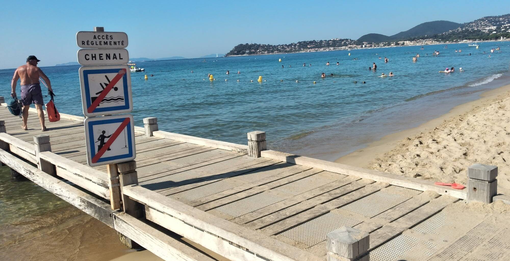 La baignade à nouveau autorisée sur les plages de La Croix-Valmer et Cavalaire ce mardi