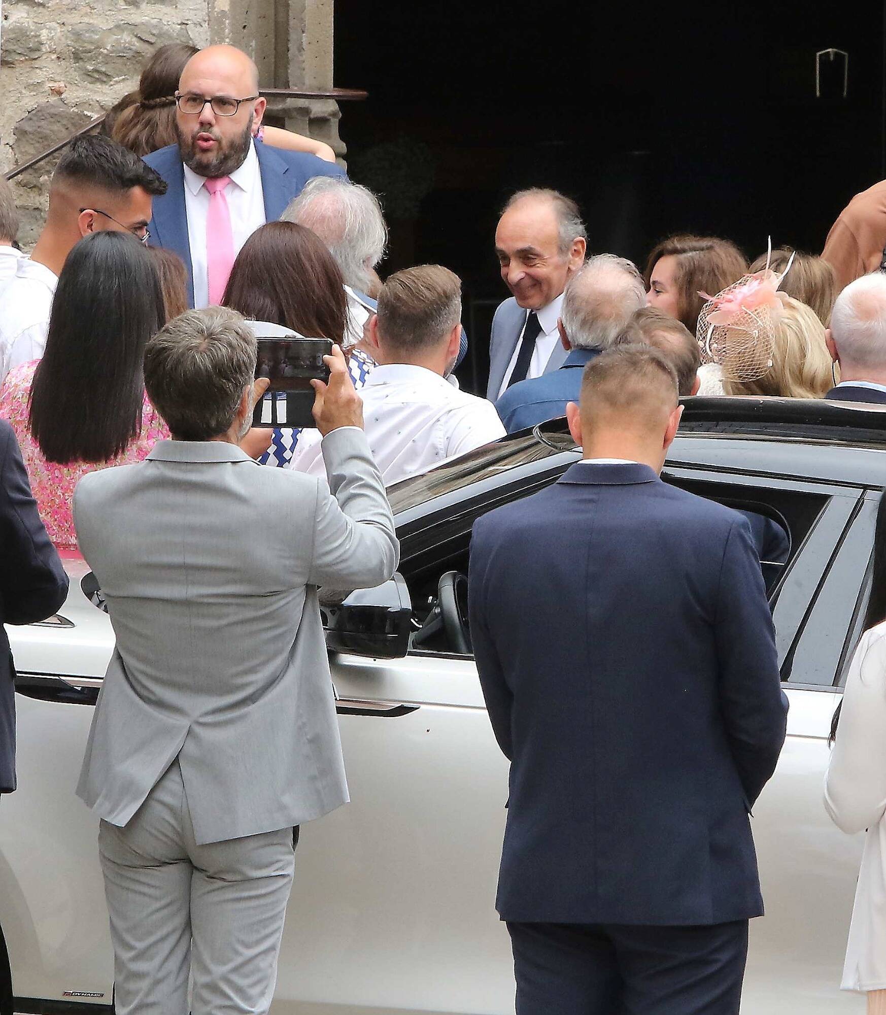 Eric Zemmour et Marion Maréchal au mariage d'un maire du Var