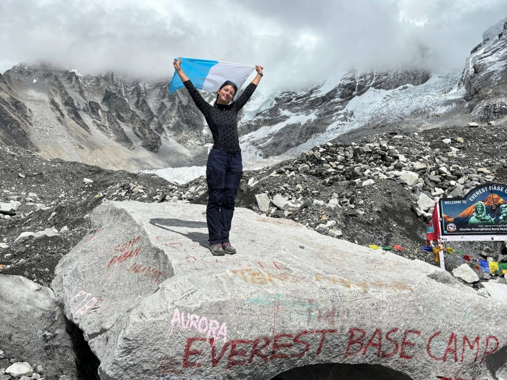 Cette jeune Varoise a participé à un trek solidaire dans l'Everest au profit de la recherche médicale