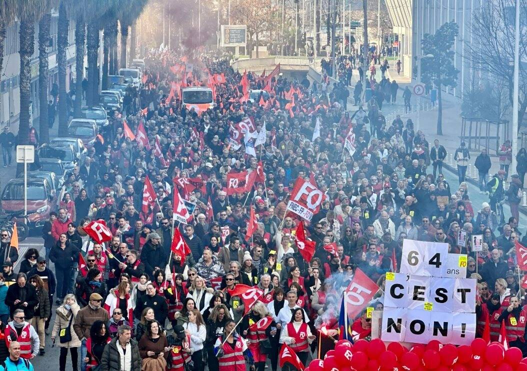 De Nice à Toulon en passant par Draguignan et Cannes: on fait le point sur la mobilisation contre la réforme des retraites