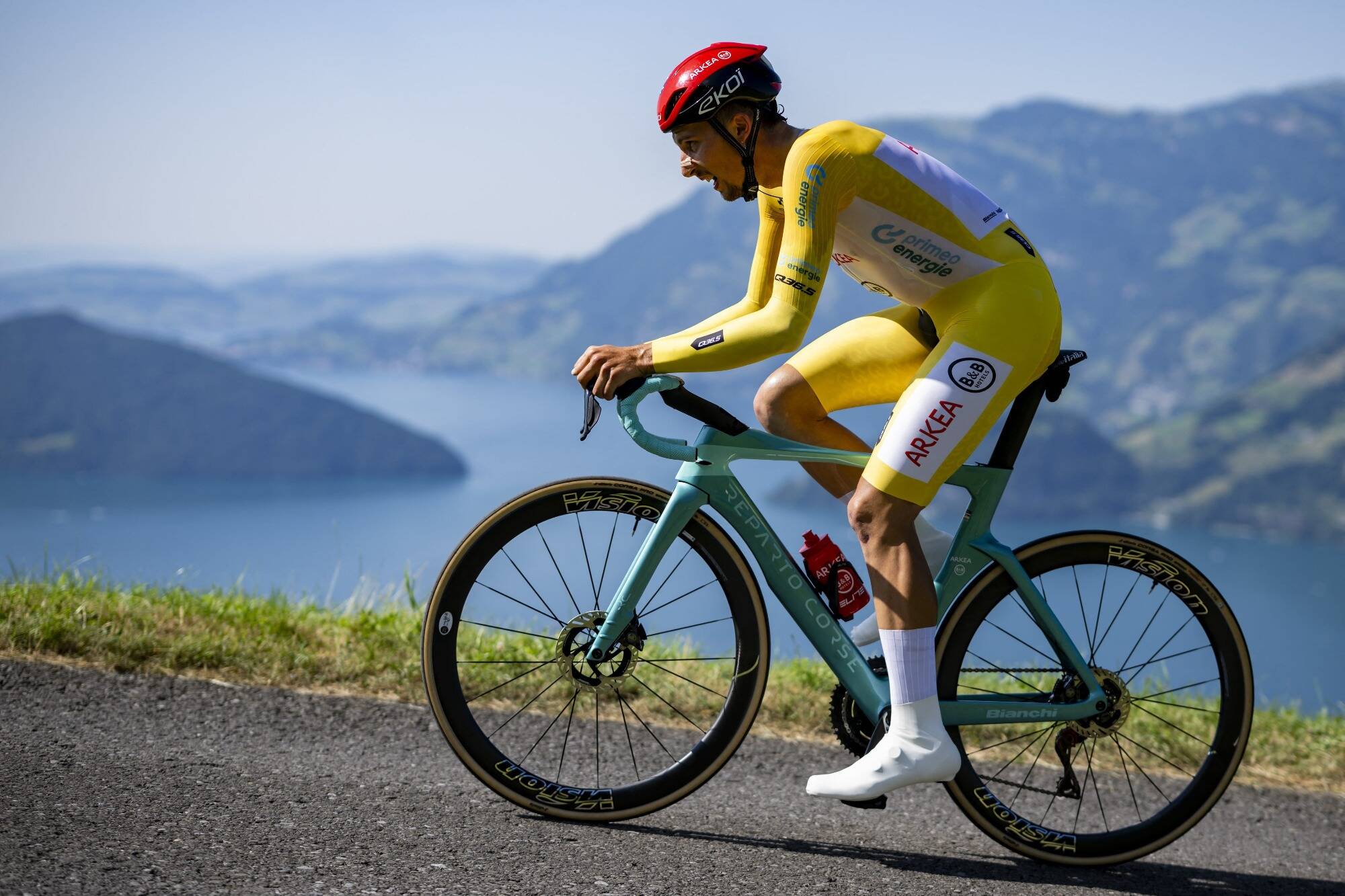 Cyclisme: le Gaudois Kévin Vauquelin 2e du Tour de Suisse