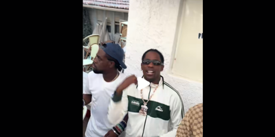 Le défilé de stars dans ce restaurant cannois se poursuit: la star du rap Travis Scott fait le show à La Guérite
