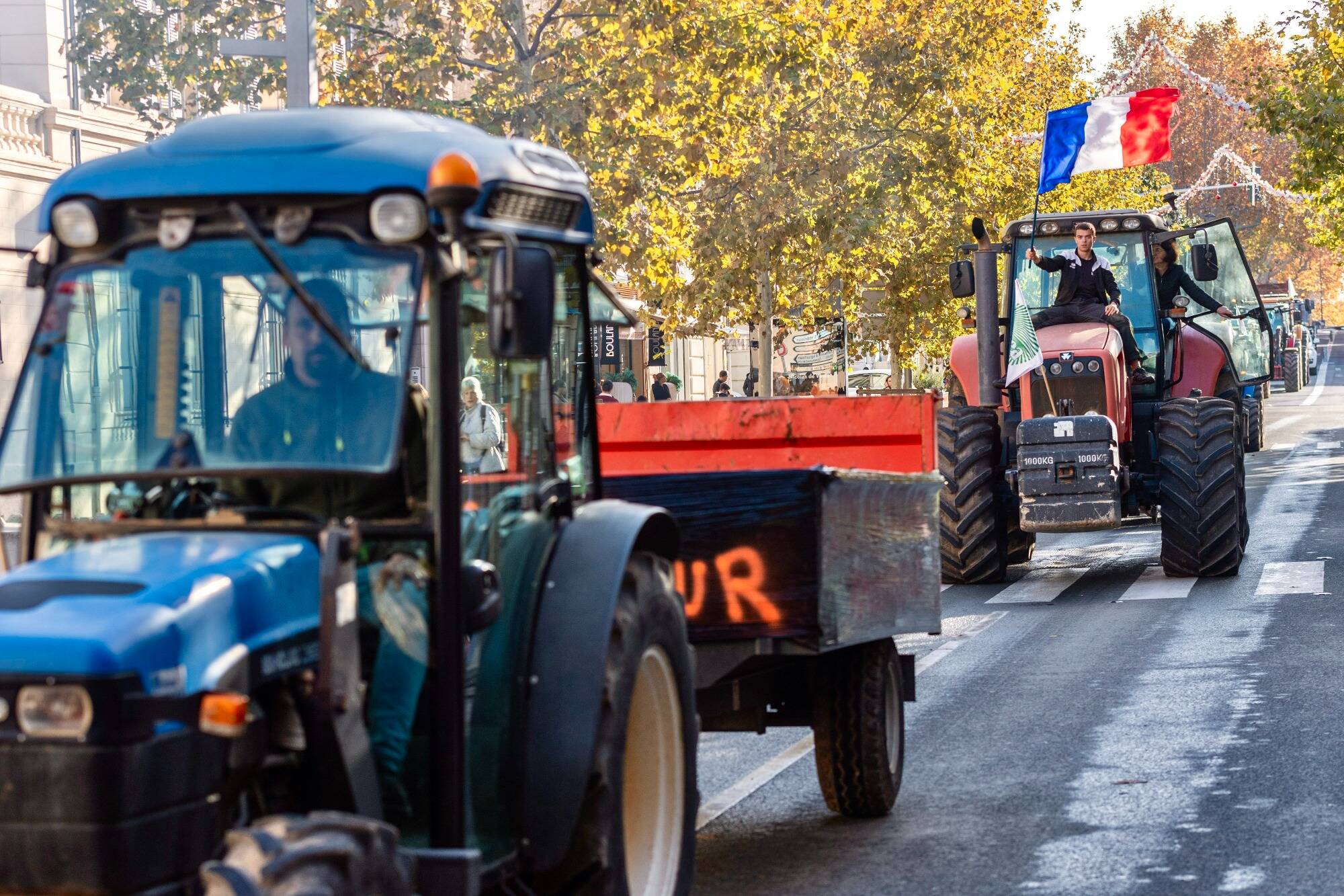 La FNSEA appelle à de nouvelles mobilisations des agriculteurs "partout en France" les 9 et 10 décembre