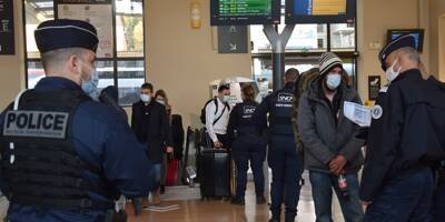 La police investit la gare de Toulon pour faire respecter les mesures sanitaires