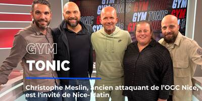 Christophe Meslin, ancien attaquant de l'OGC Nice, est l'invité de Gym Tonic