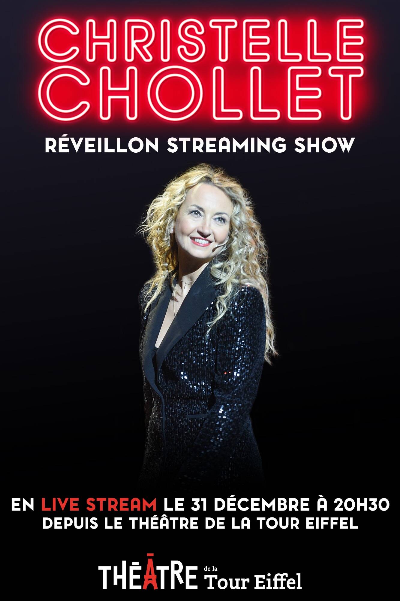 En live streaming, l'humoriste varoise Christelle Chollet s'invite à la maison pour le réveillon