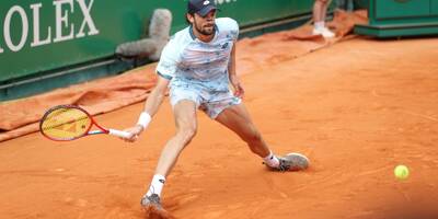 Fin de l'aventure pour le Monégasque Valentin Vacherot, éliminé par Grigor Dimitrov au Masters 1000 de Monte-Carlo