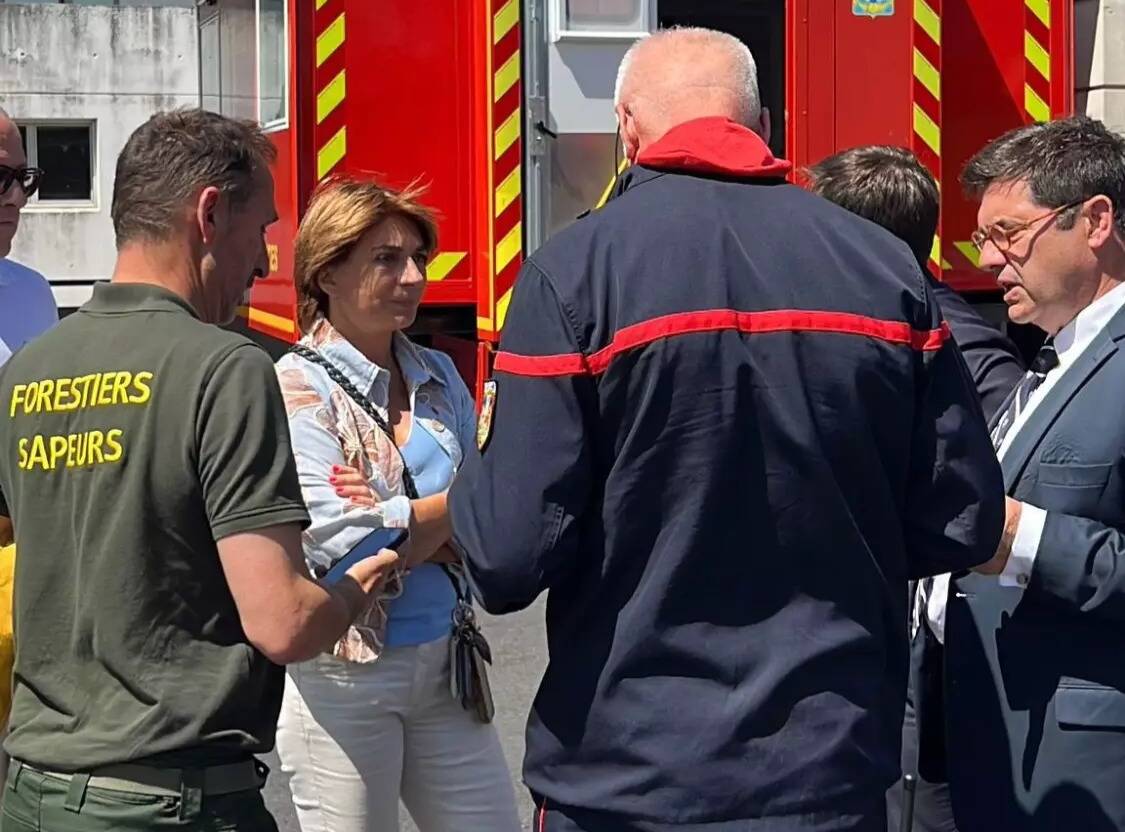 Feu de Marseille: le message de la présidente des Bouches-du-Rhône aux pompiers du Var