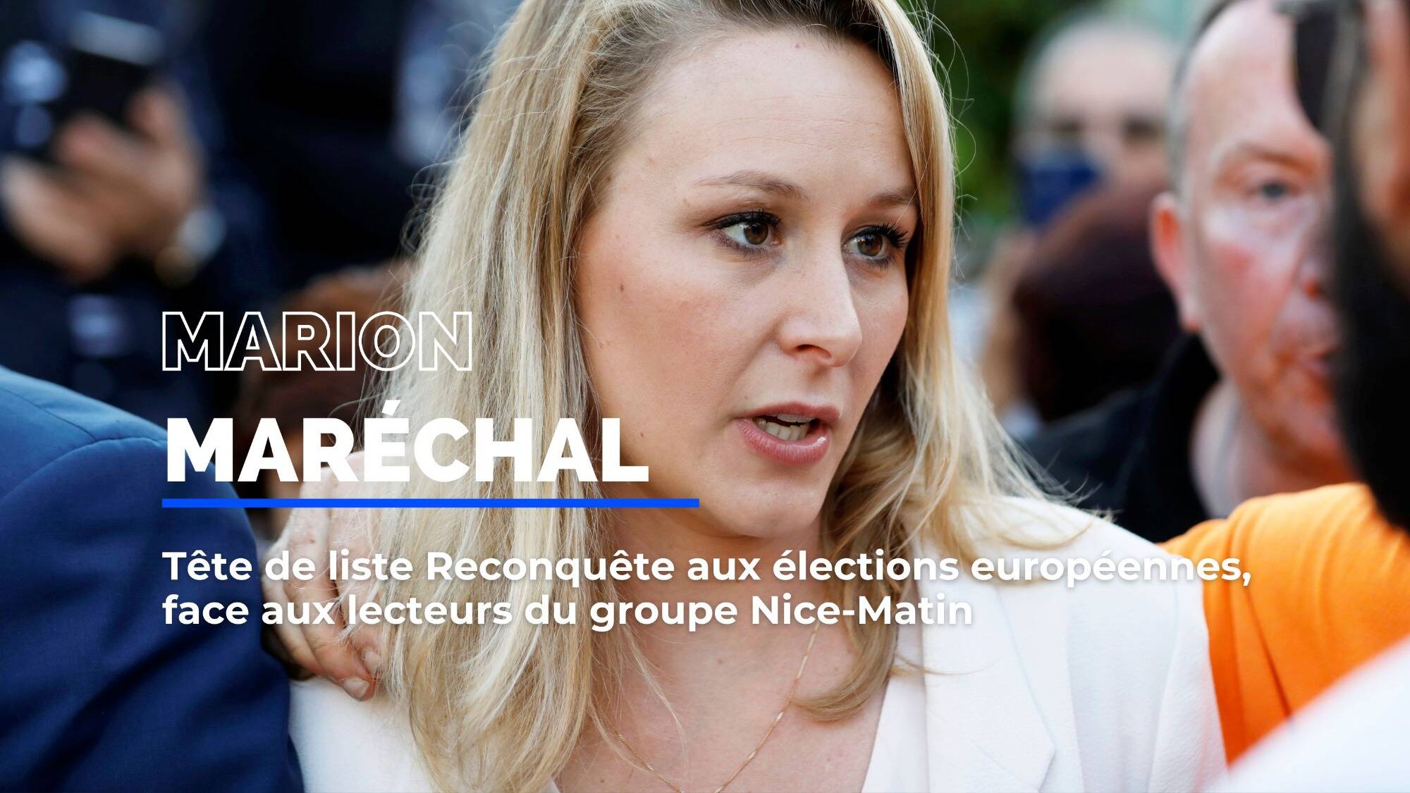 Marion Maréchal face aux lecteurs du groupe Nice-Matin: suivez notre émission en direct