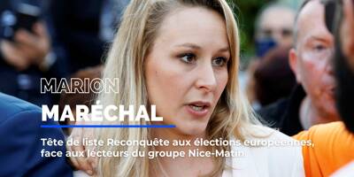 Marion Maréchal face aux lecteurs du groupe Nice-Matin, suivez notre émission en direct