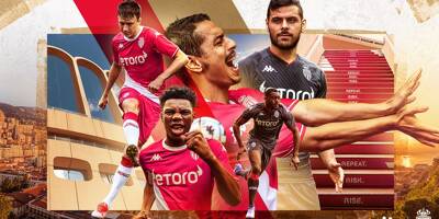Découvrez les nouveaux maillots de l'AS Monaco pour la saison 2021-2022