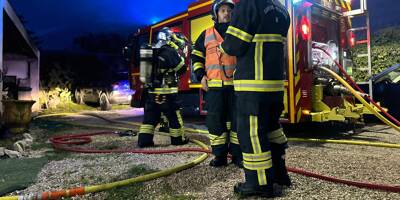 Un incendie se déclare dans une maison à Antibes, deux personnes hospitalisées