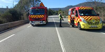 La route entre Cuers et Rocbaron bloquée en raison d'un accident: plusieurs véhicules impliqués, des blessés