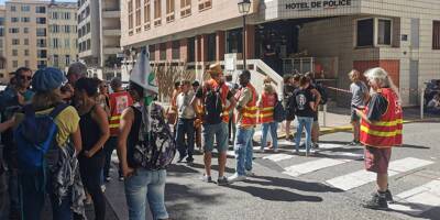 Grève du 18 septembre: "Il y a eu un attroupement et des cris", interpellation musclée de deux lycéennes devant Dumont-d'Urville à Toulon