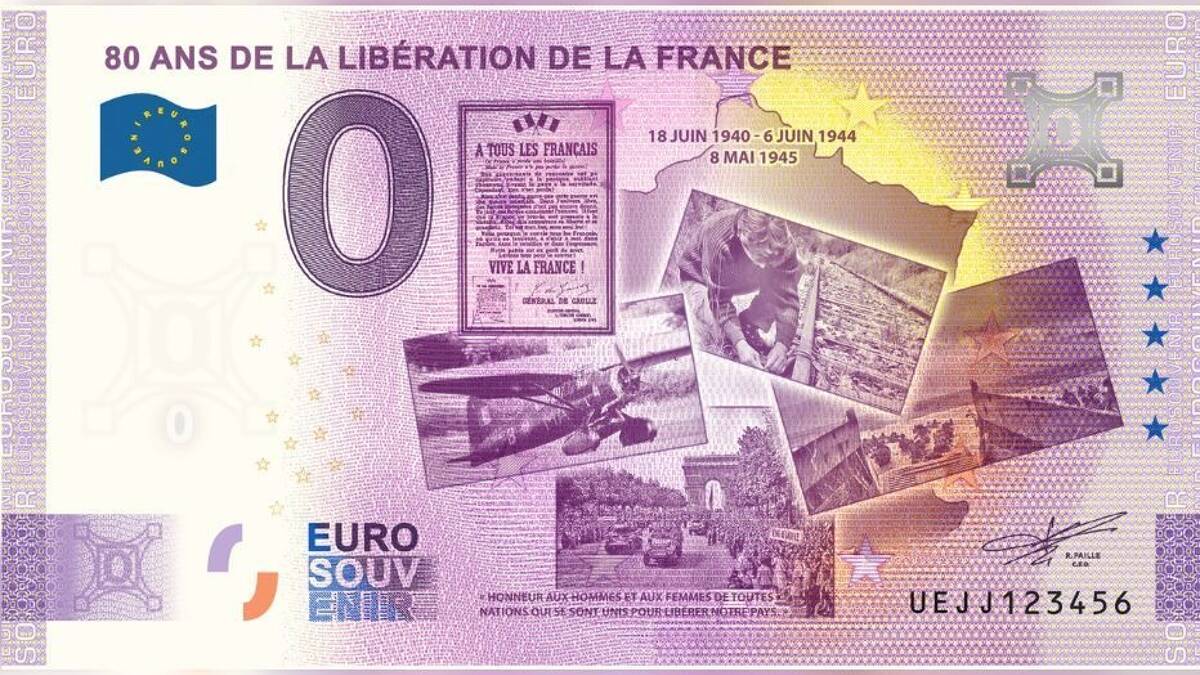 Pourquoi des billets de 0 euro vont être imprimés et mis en vente