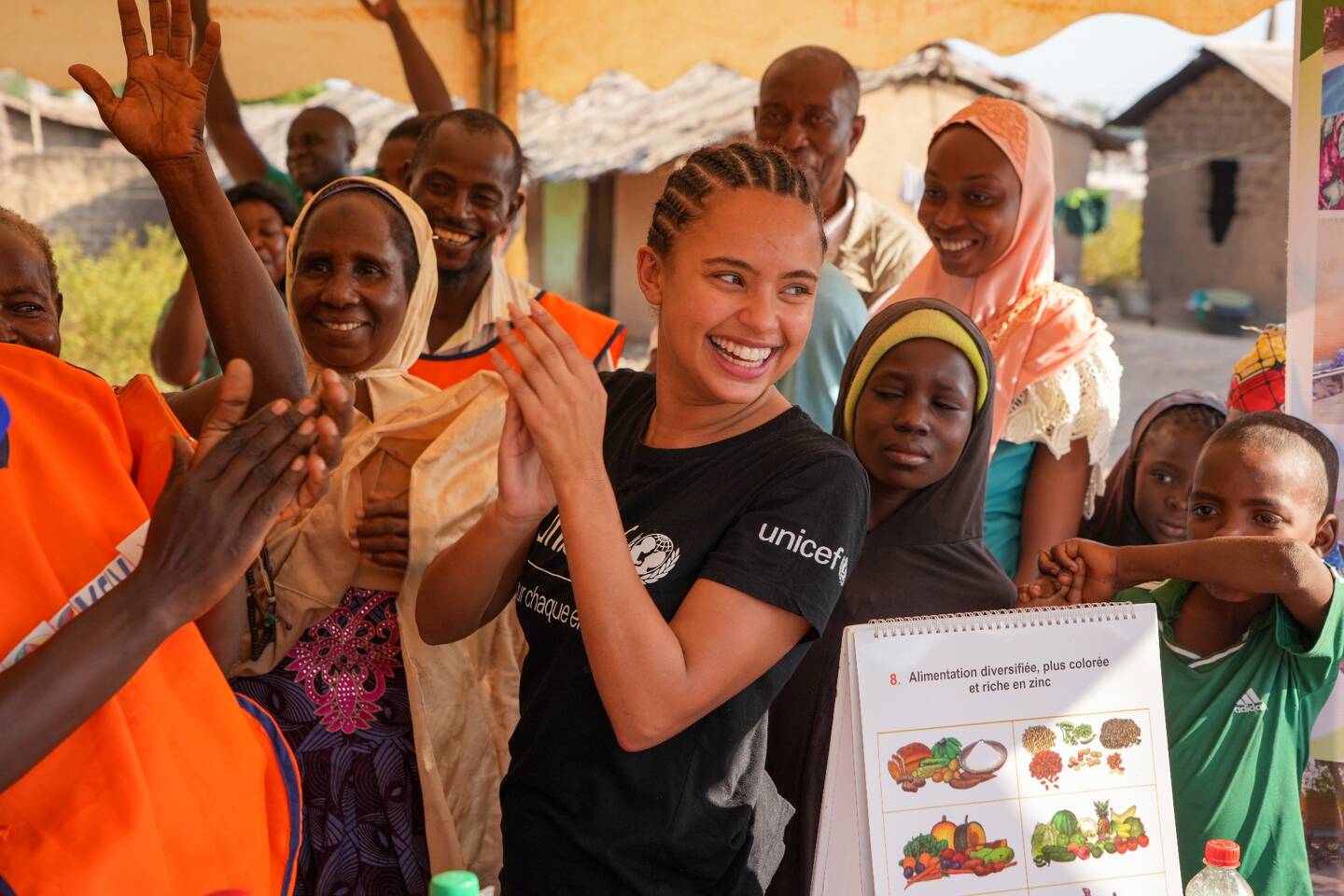 Paola Locatelli, lors de son voyage au Cameroun en novembre dernier. 