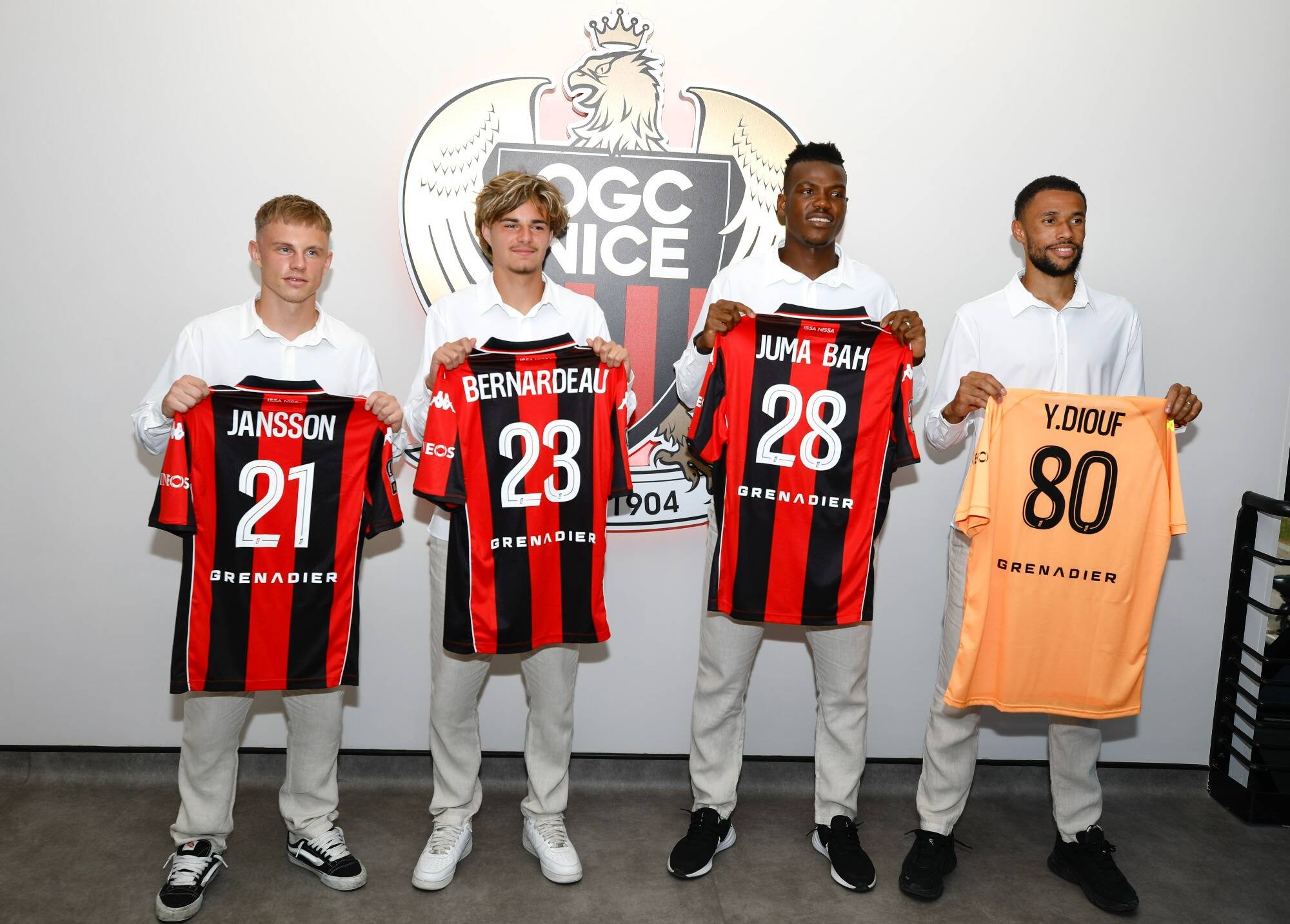 Ce qu'il faut retenir de la présentation des quatre premières recrues de l'OGC Nice