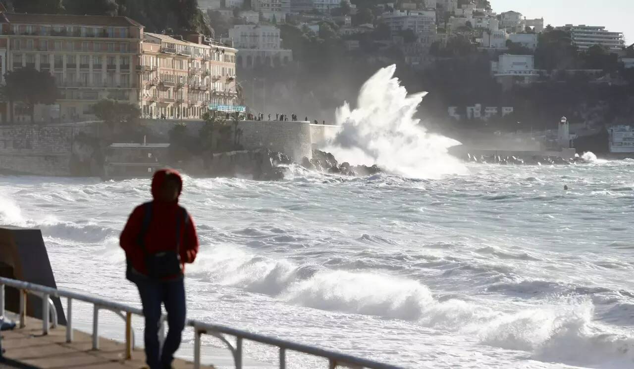 Des rafales de vent à plus de 100 km/h relevées dans les Alpes-Maritimes