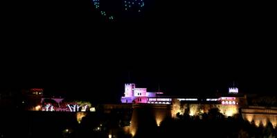 Un spectacle de drones lumineux pour la Fête nationale à Monaco