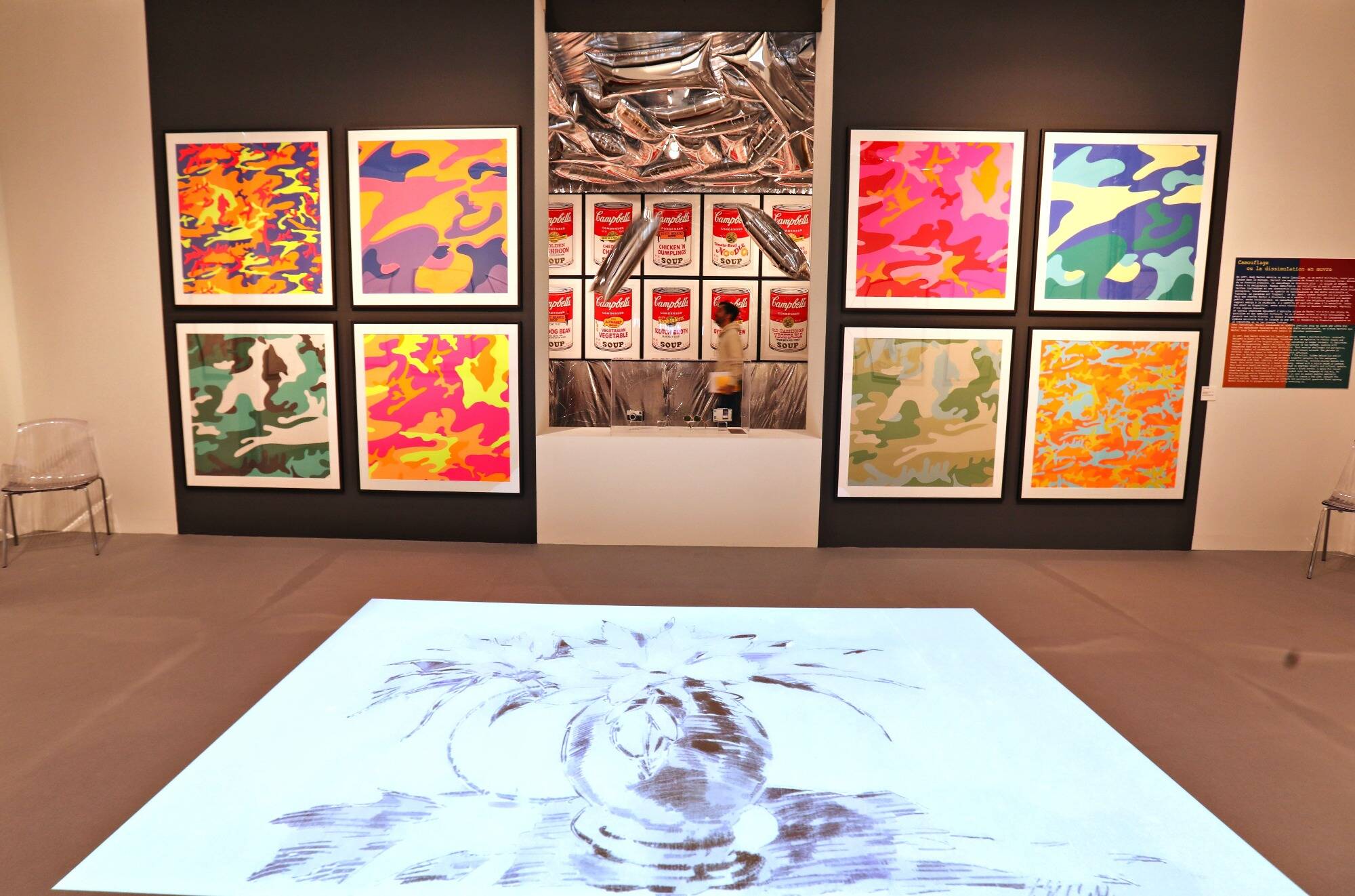 Déjà 10.000 visiteurs: succès de l'exposition consacrée à Andy Warhol au Musée de la Banque à Hyères