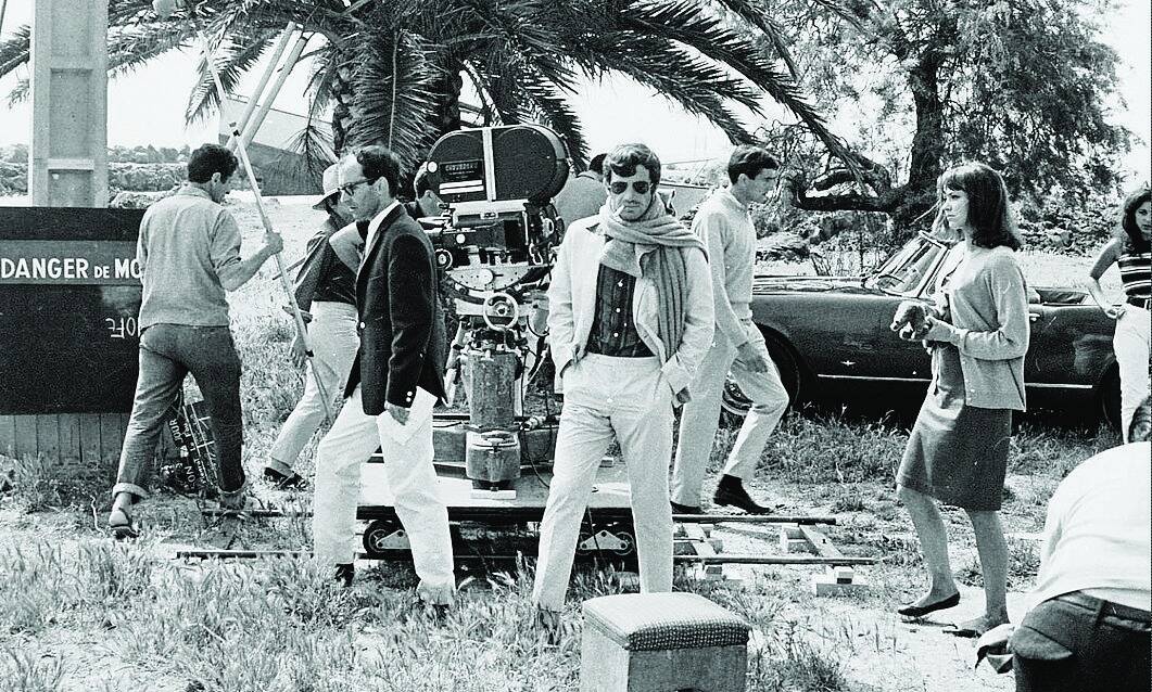 Pierrot le fou.  Belmondo’s explosive film shot in Porquerolles.