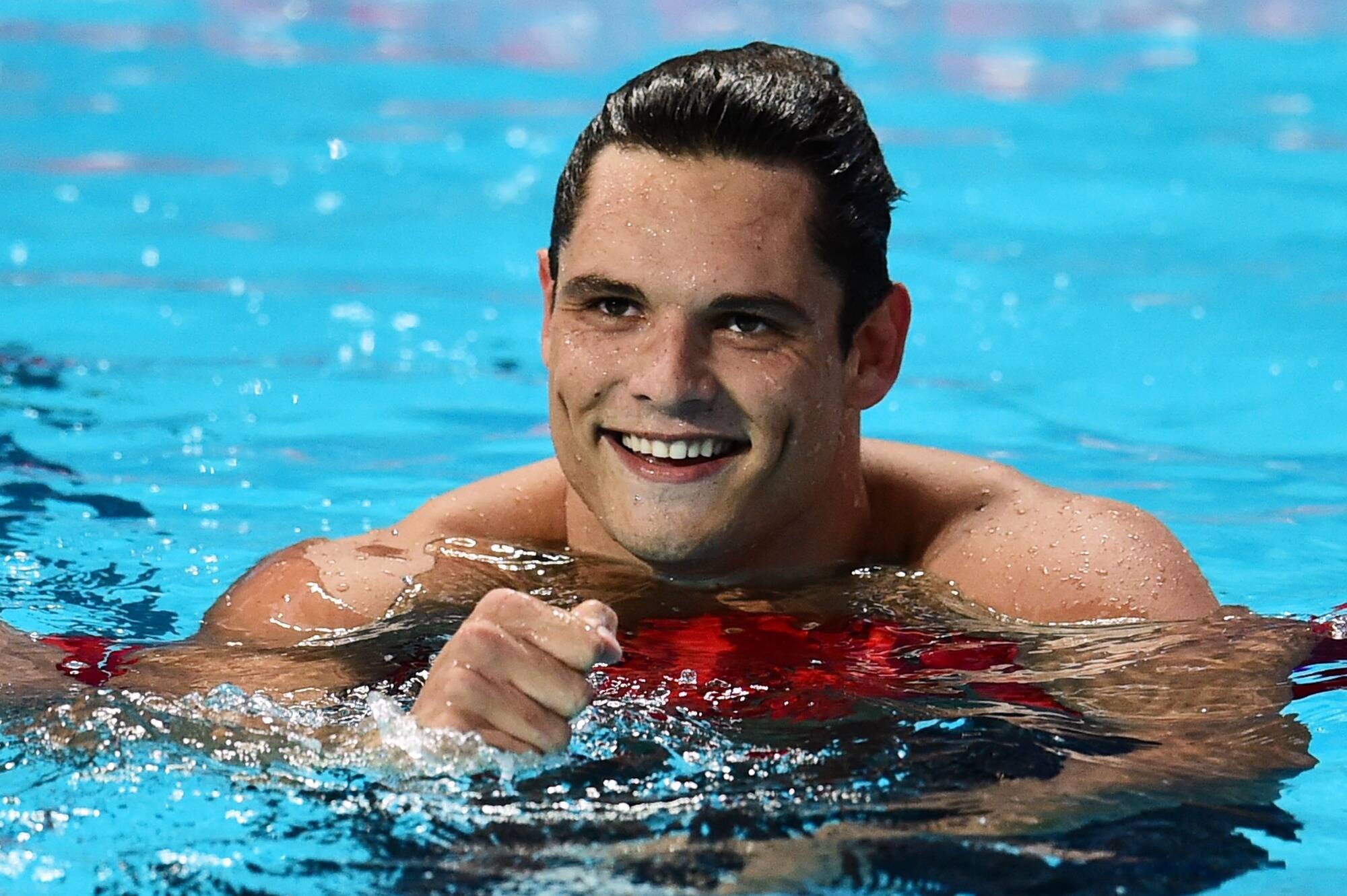 Florian Manaudou revient pour la première fois à Saint-Raphaël sans pression mais avec de l'ambition