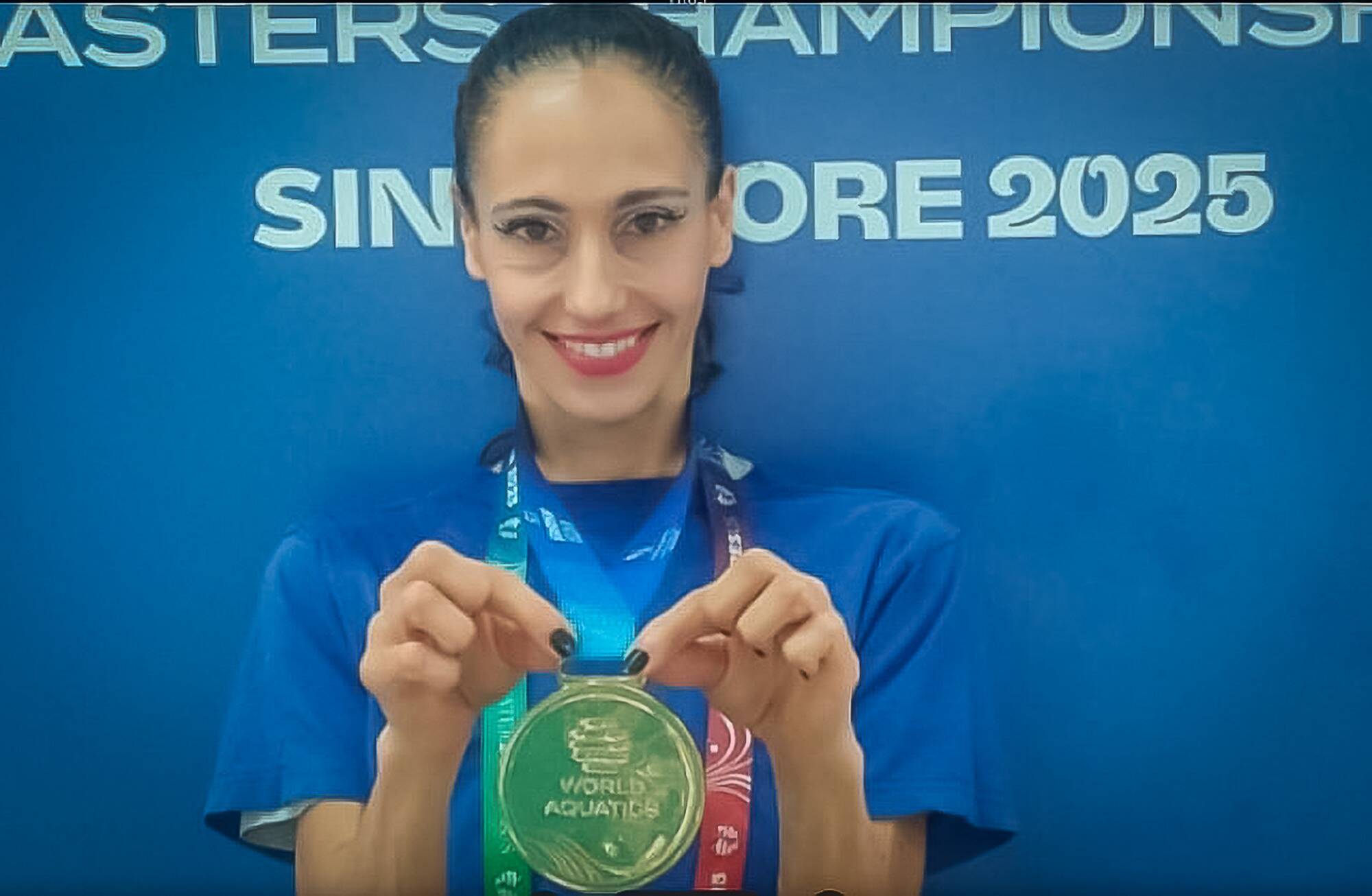 Championne et vice-championne du monde: Emmanuelle Rouas fait rayonner Menton aux Mondiaux de natation artistique à Singapour