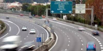 Accident sur l'A8 à Villeneuve-Loubet, un bouchon s'est formé dans le sens Nice-Aix