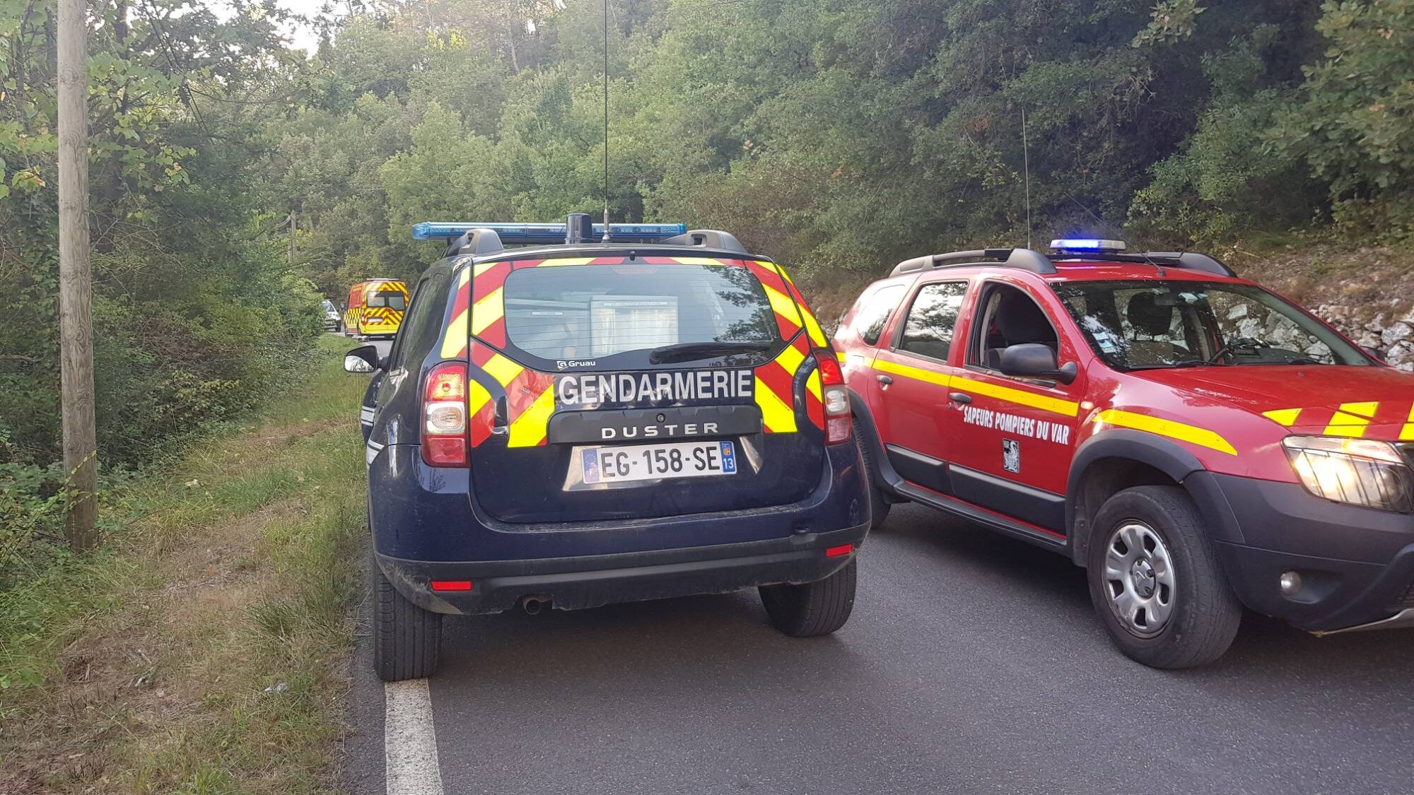 Un couple en deux roues victime d'un accident de la circulation dans le Var, la femme est décédée