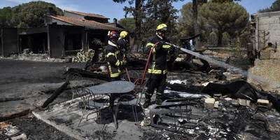 L'incendie dans les Pyrénées-Orientales encore sous la surveillance de 220 pompiers