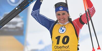 Biathlon: la Française Julia Simon championne du monde de poursuite