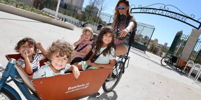 Les familles investissent le nouveau parc de La Loubière à Toulon