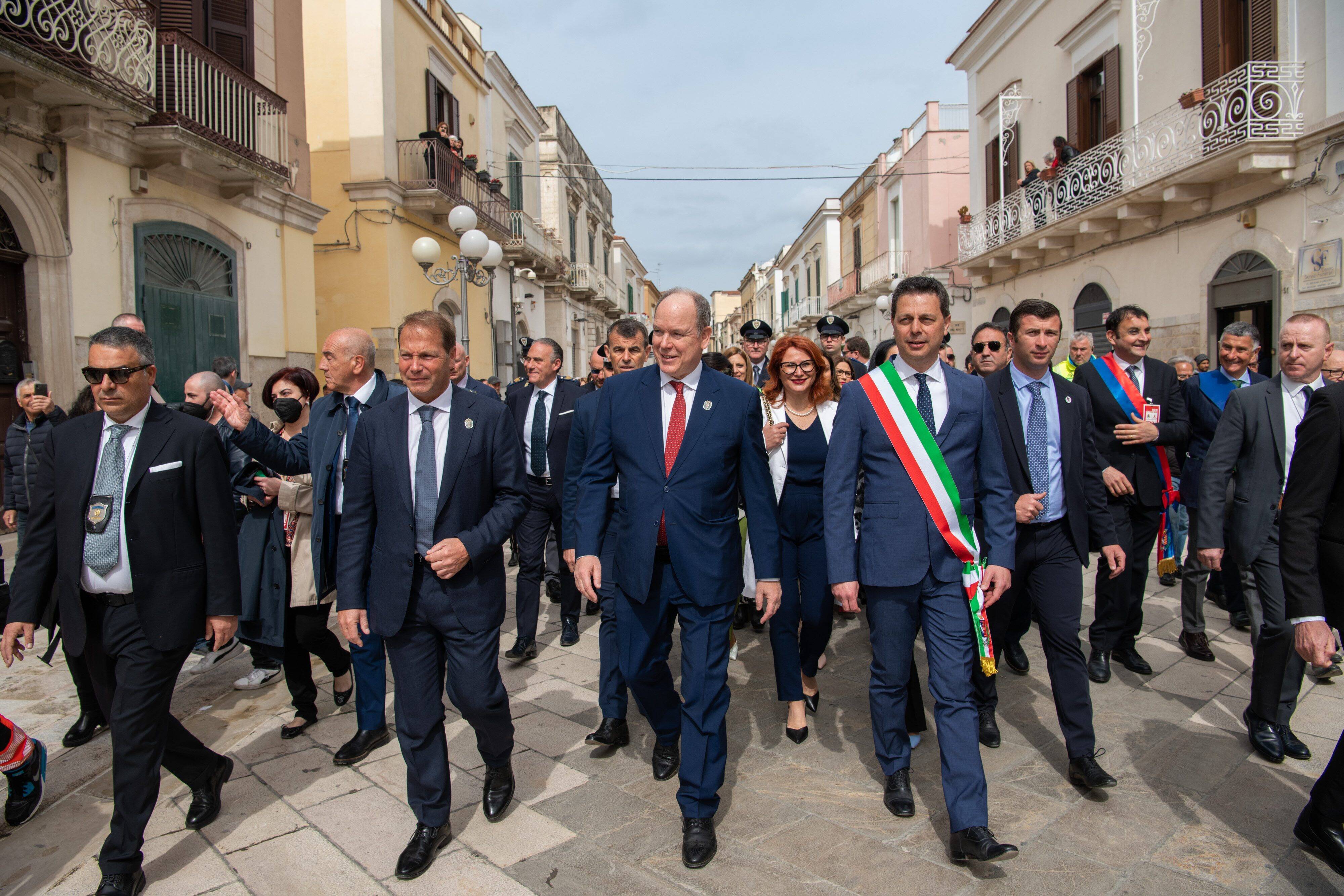 Le Prince Albert II en visite dans ces deux régions italiennes liées à l'histoire des Grimaldi