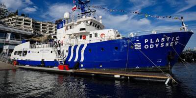 En escale à Monaco, le navire Plastic Odyssey apprend à vivre sans plastique