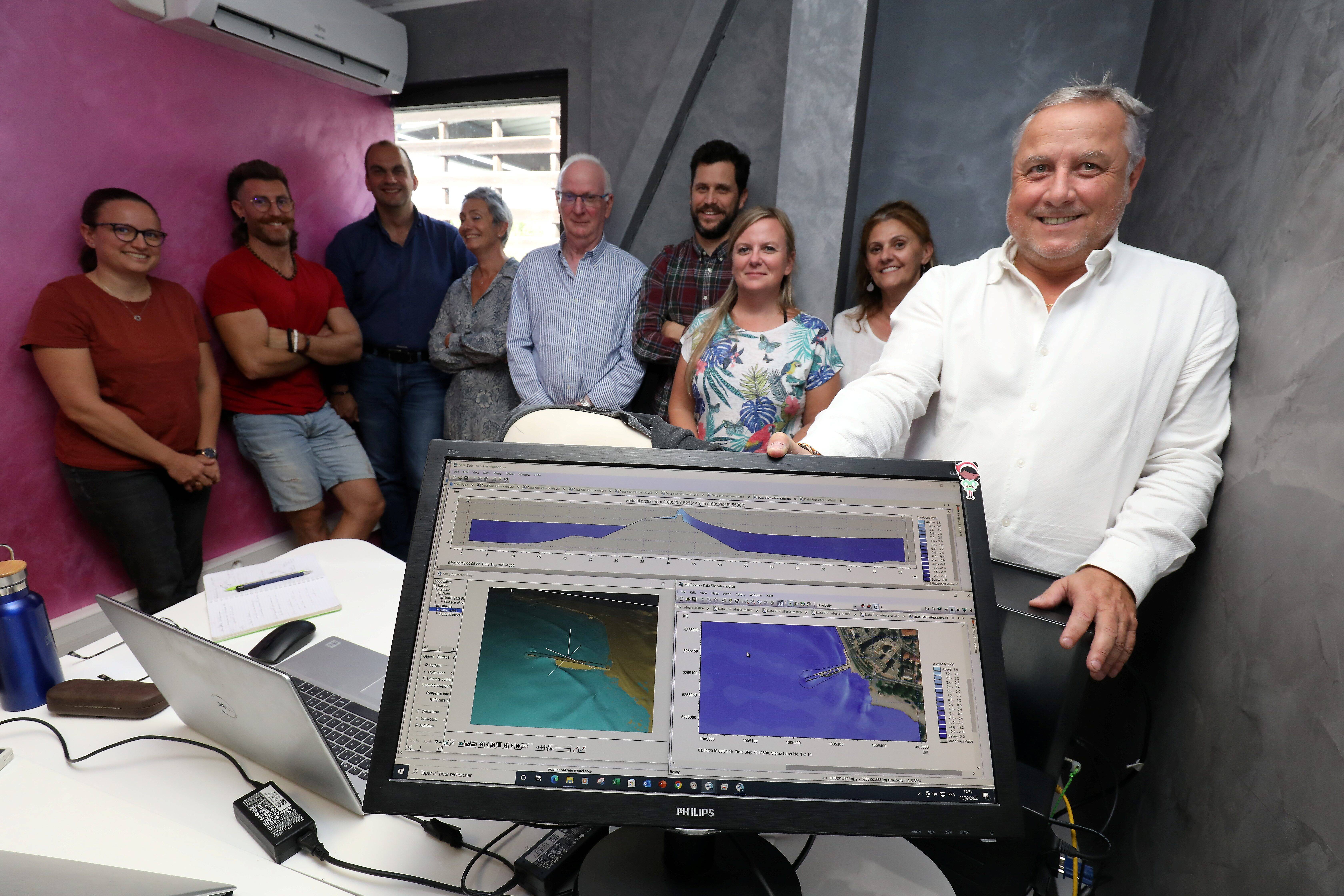 Une entreprise spécialisée recommande "des méthodes douces" aux élus du Var et de la Côte d'Azur pour gérer l'érosion de nos côtes