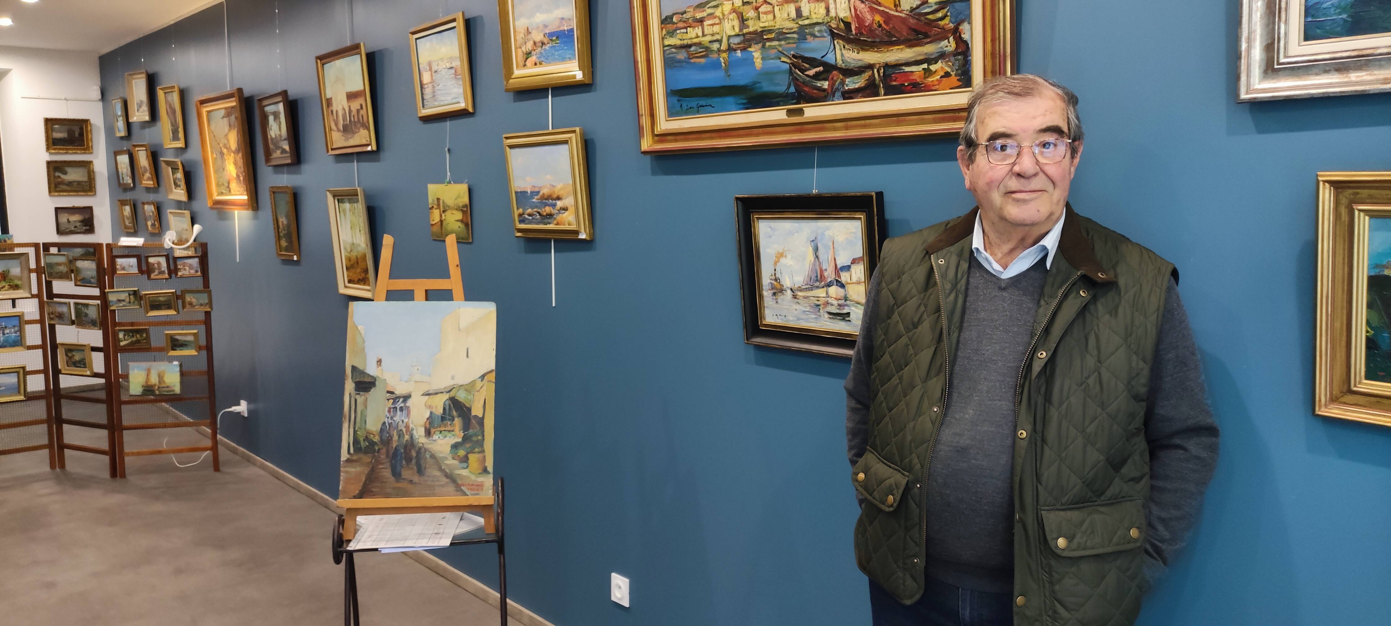 Depuis 50 ans, ce passionné de marine accumule les tableaux. Il met en vente sa collection à Toulon
