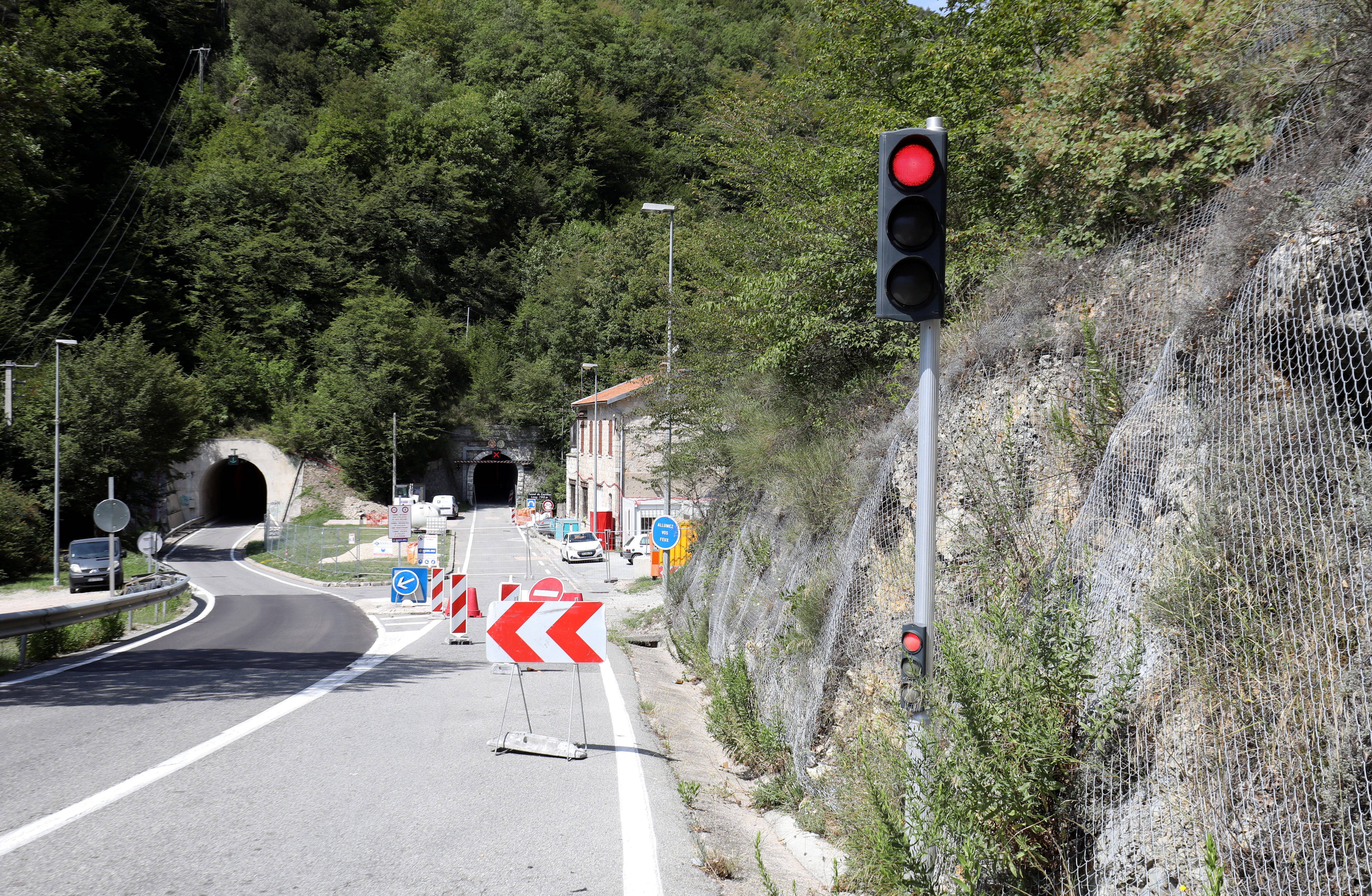 Après l'alternat, place à la fermeture totale pour les deux tunnels de l'axe Sospel-Menton pendant plusieurs mois