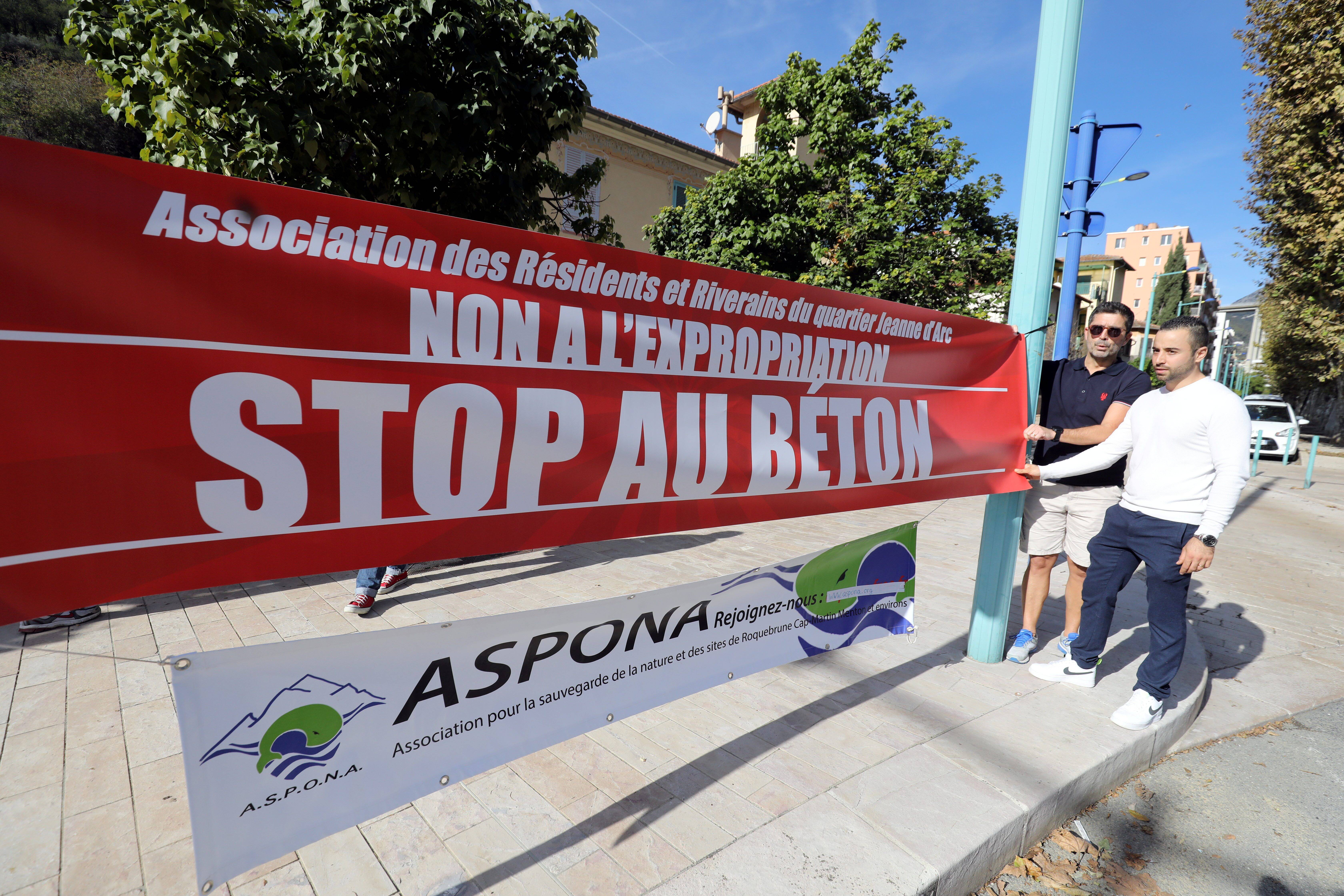 Ils ne veulent pas de la requalification de leur quartier, les riverains réclament un référendum à Menton