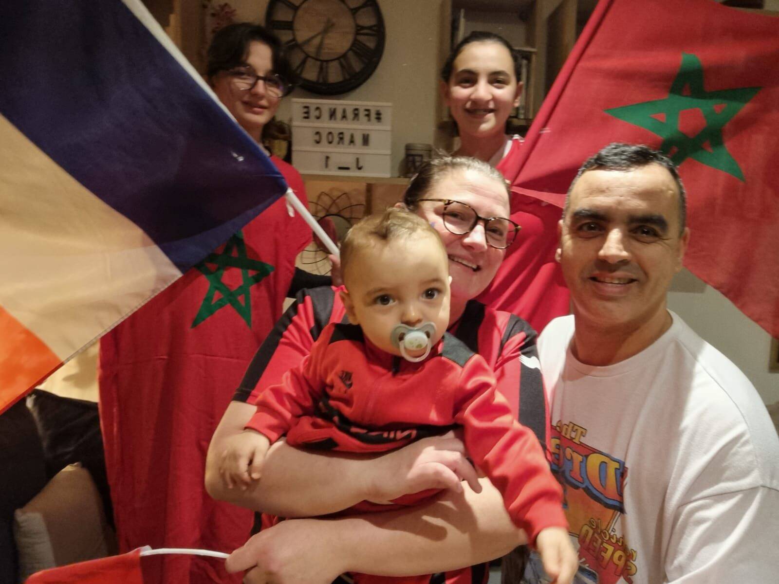 "On sera en finale du Mondial dans tous les cas": cette famille franco-marocaine a un beau message à faire passer