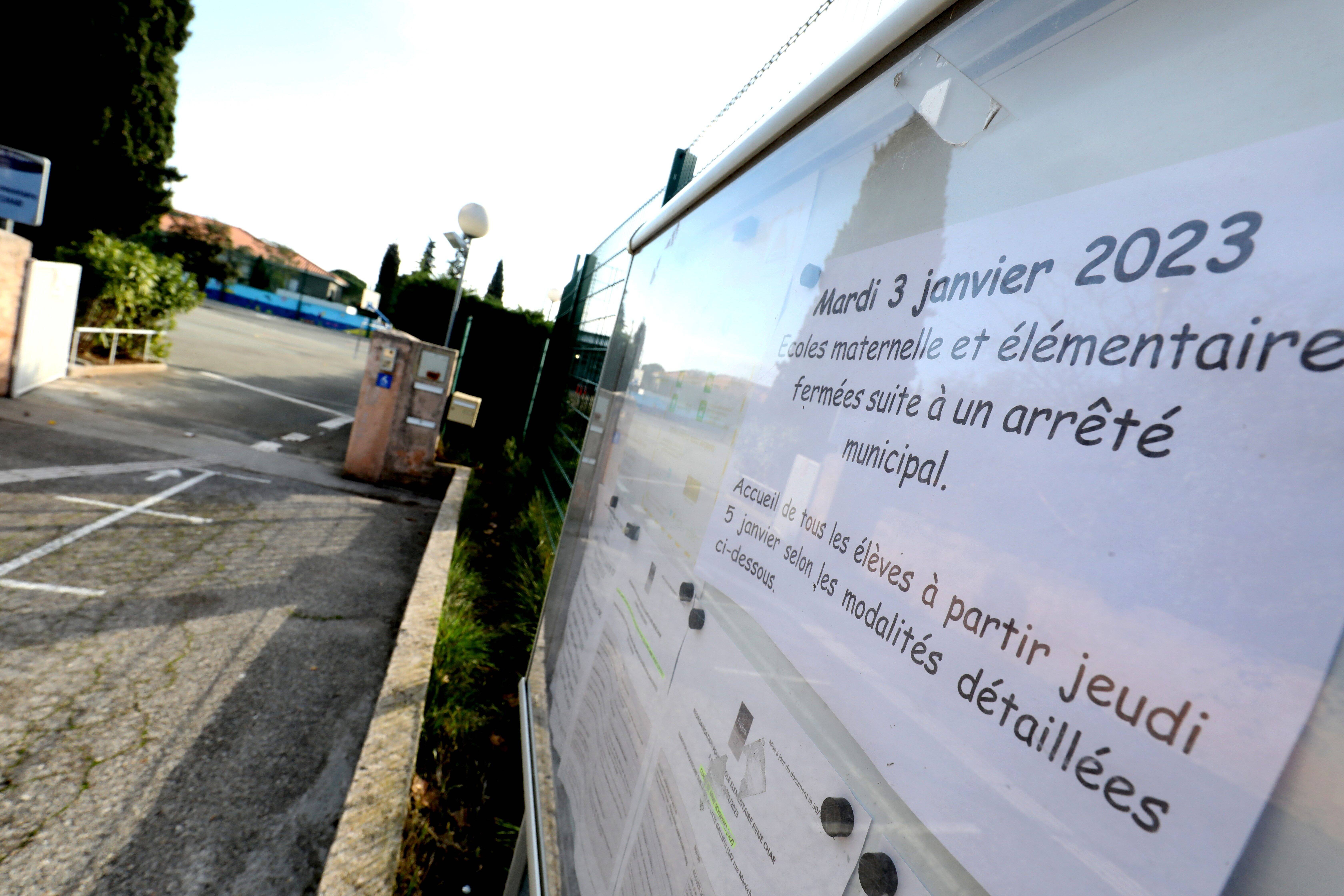 Toujours en attente d'une salle de classe après un dégât des eaux, les élèves de l'école René-Char dispatchés dans les établissements de Fréjus